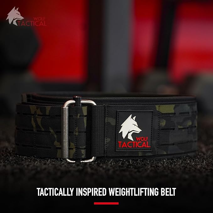 Weight Lifting Belt – Weight Belt for Men, Weightlifting Belt for Powerlifting, Deadlift, Squats, Workout Belt Gym Belts for Men