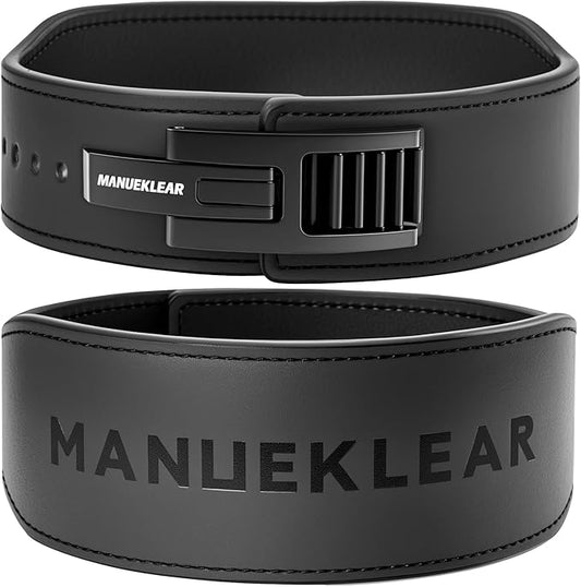 Tapered Lever Weight Lifting Belt, 10MM Quick Locking Lever Belt Weightlifting Men, Lifting Belt Lever for Powerlifting & Deadlifts